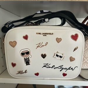 Karl Lagerfeld Paris The Embellished Maybelle Camera Crossbody
